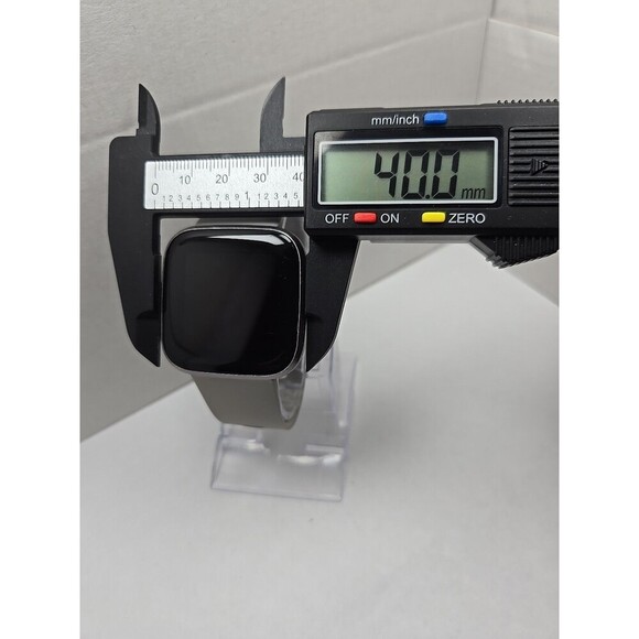 Fitbit Versa 2 Smartwatch Gray 40mm Alexa WR50M Always On Display No Charger - Picture 4 of 10